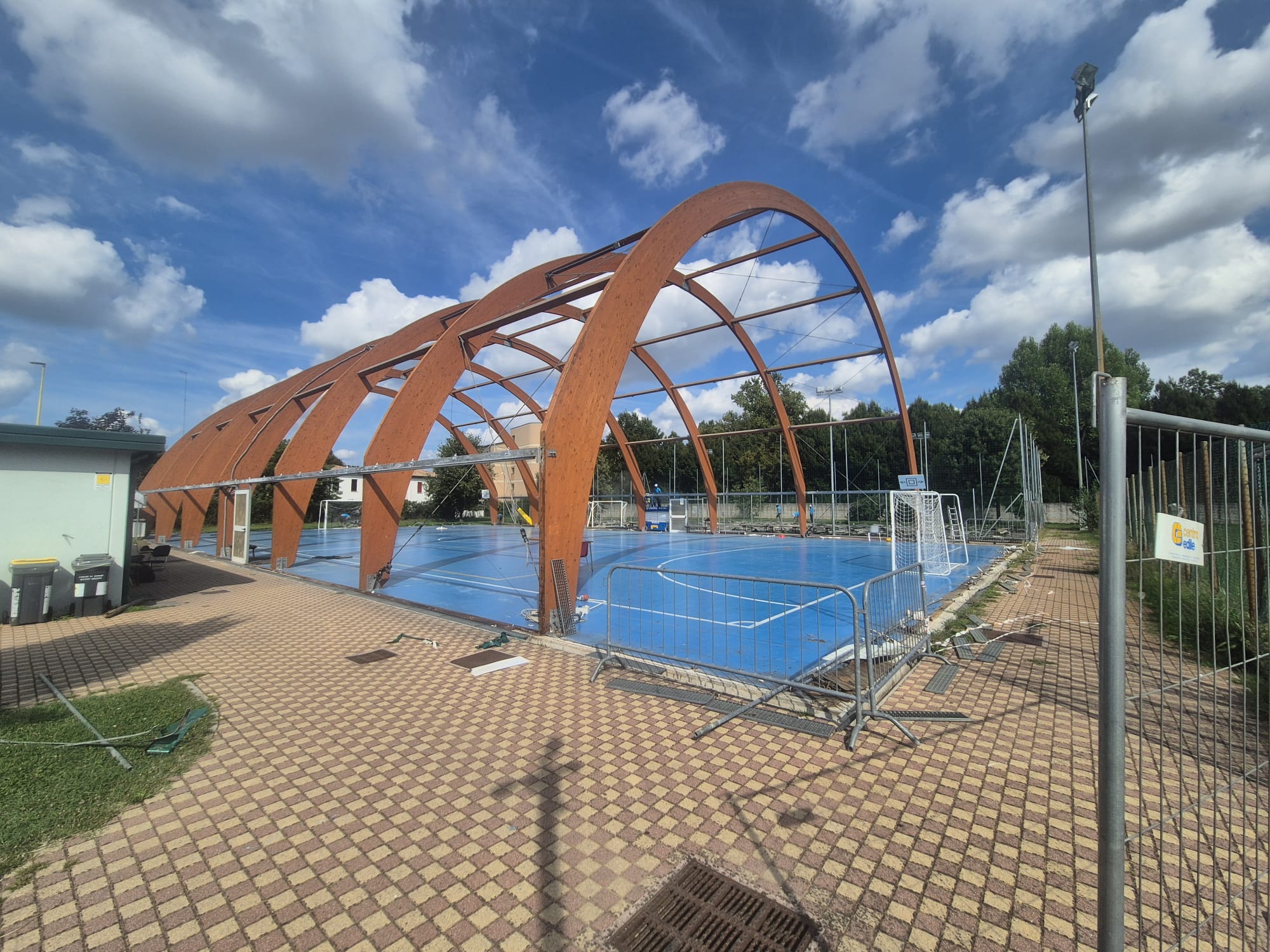 Copertura pressostatica TADLA TENNIS SAS